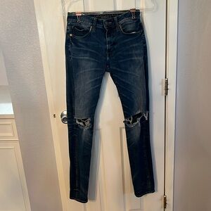 American Eagle men’s blue jeans slim